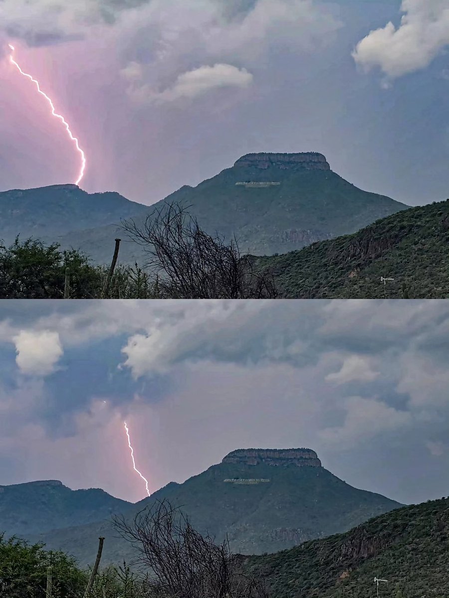BioGuanajuato's tweet photo. Tormenta eléctrica en Santa Catarina, Sierra Gorda de Guanajuato. Siguen las lluvias en nuestro estado ⛈️ 
Foto: David Gómez https://t.co/EnbbNYDS0p
