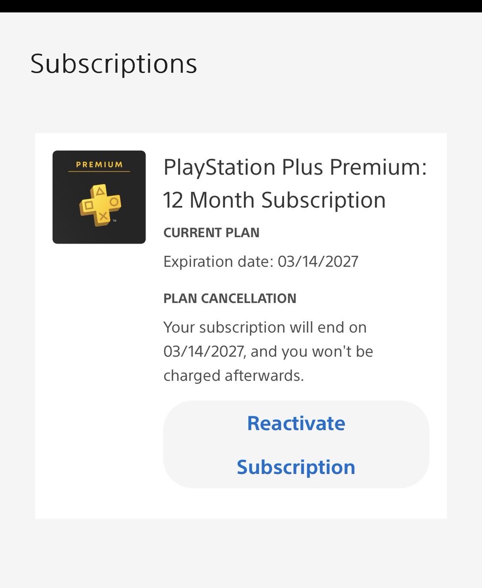 ElizardoValdez's tweet photo. @xMBGx Cancelled PlayStation plus give me my physical disk or goodbye Sony https://t.co/pRBHeUEXmN
