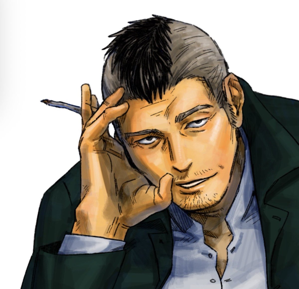 hihumiburobar's tweet photo. ブチョ誕今描いててヤバい https://t.co/69KyOKer2b