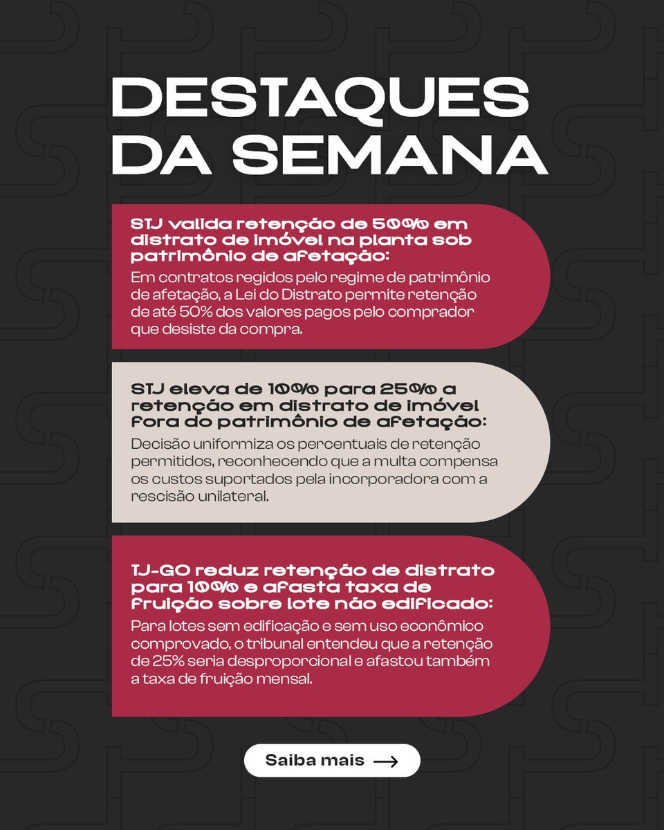 joaopff's tweet photo. A semana foi intensa nos tribunais...

Destaque para a tese repetitiva que estabelece os critérios para gratuidade de justiça a pessoas jurídicas, queda de faturamento, por si só, não basta. https://t.co/uLJHdpfJHT
