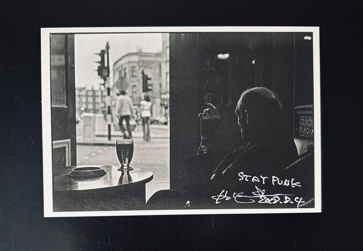 ハービー山口さんのお写真で大好きな「Yesterday」の絵葉書。2018年に