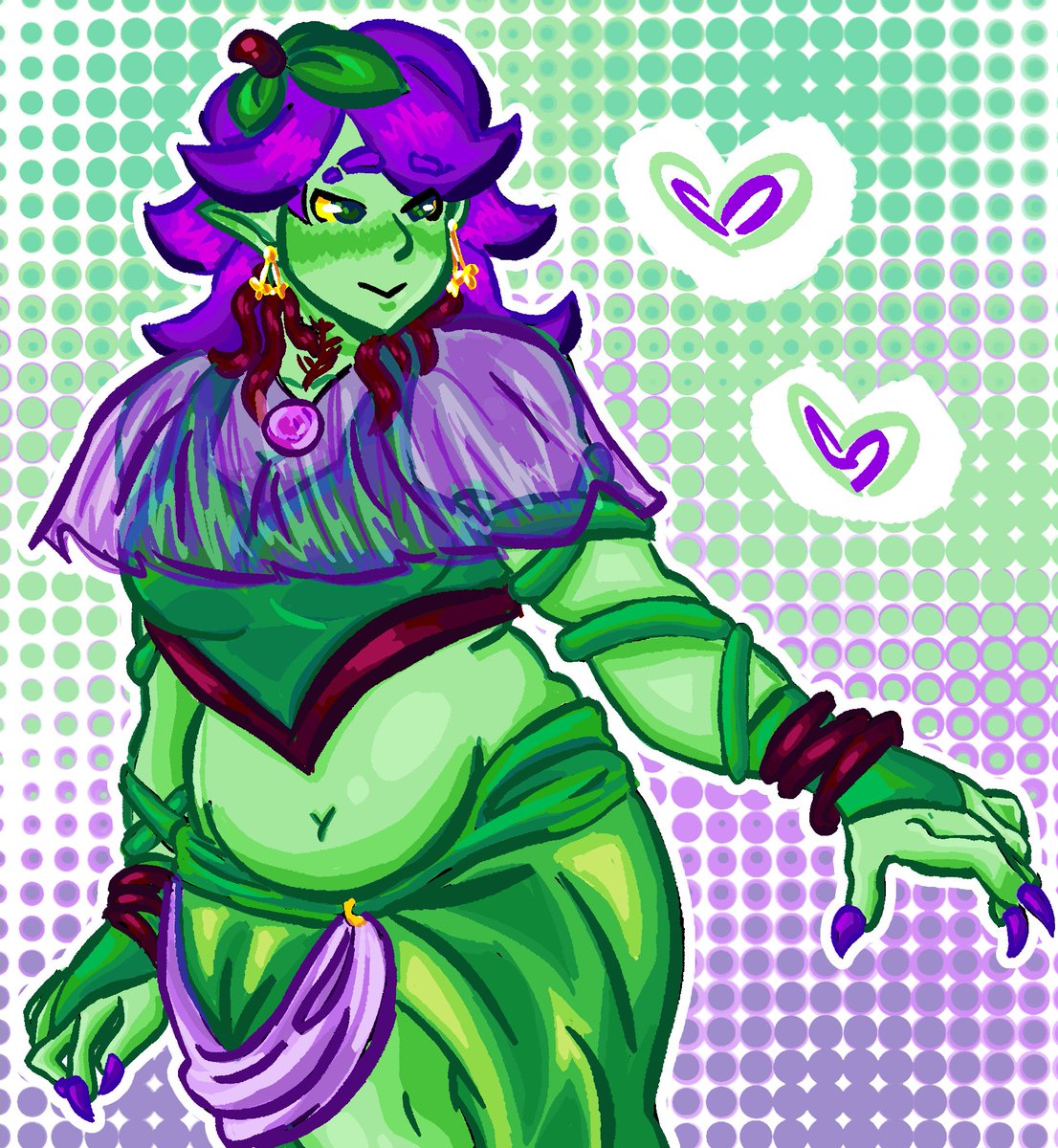 rainbow_tigre's tweet photo. #artfight2026 revenge attack for @\cr0racle! https://t.co/Sy1ON3Y65v