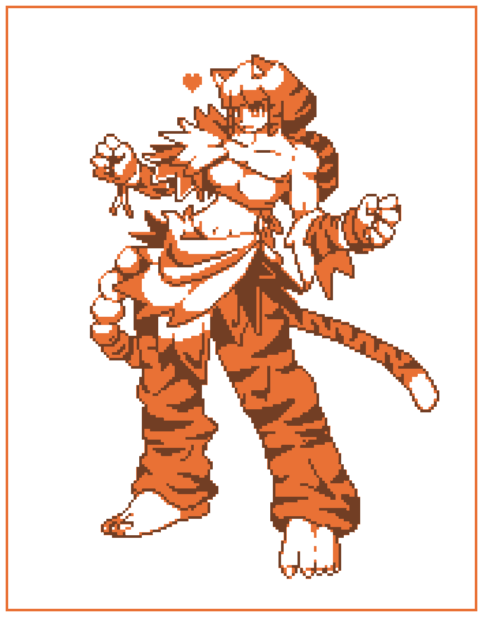 Jose_l_arts's tweet photo. CatGirl (Sorta)🐯

#pixelart #ドット絵 https://t.co/CncyOruMbO