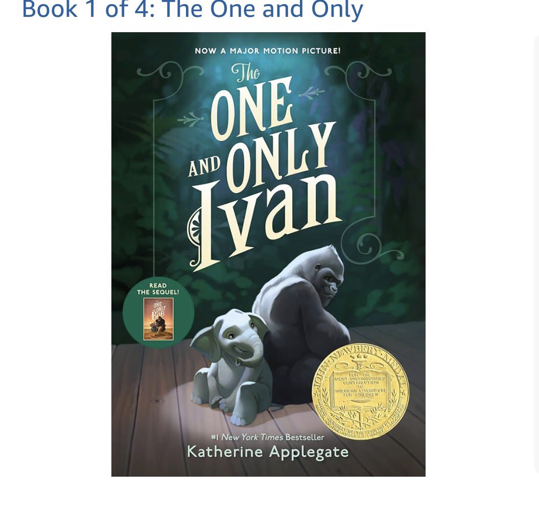 Csan004's tweet photo. @SciPiHarvey Hi! I need 6 more copies of “The One and Only Ivan”. 

https://t.co/HksnopDEjn https://t.co/r1TEQPSZbx