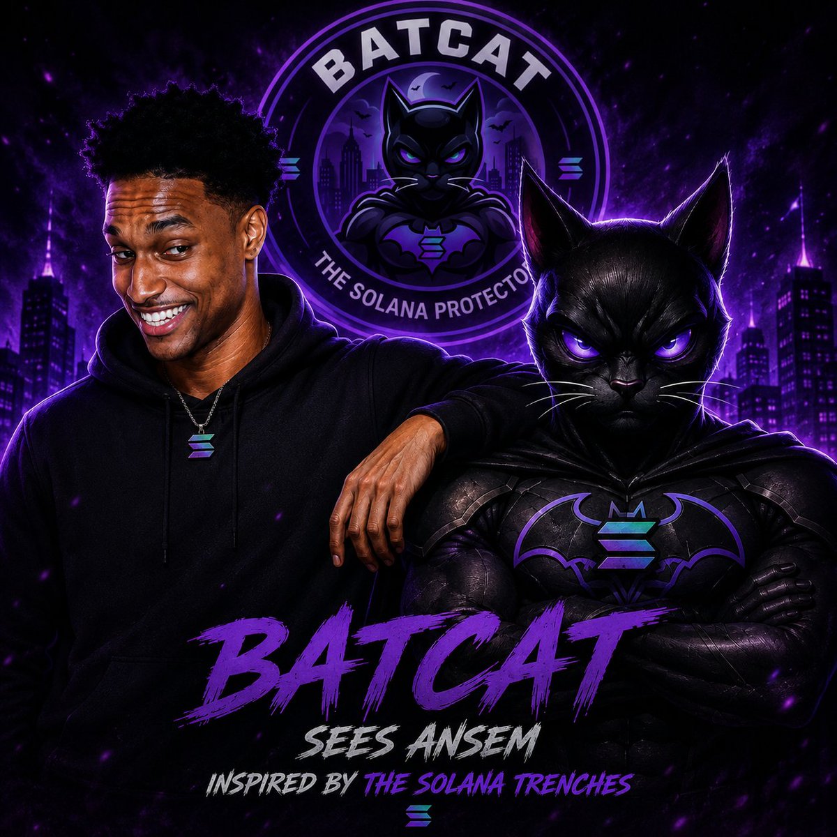 Batcatmeme1's tweet photo. @blknoiz06 This is my first coin ever.
I don't have a single holder yet.
Ansem @blknoiz06, would you be the first person to believe in $BATCAT? 🦇🐱
Buy $BATCAT here:
https://t.co/maIVnhZFJV https://t.co/S0IengUcQR