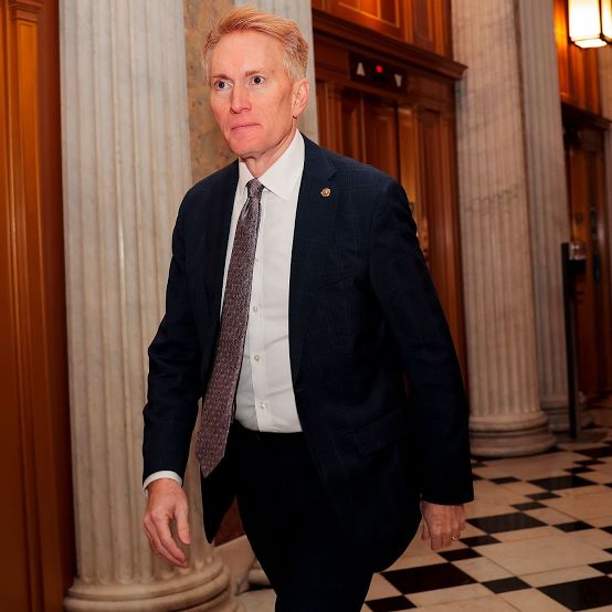 kate_p45's tweet photo. Guess who just gaveled in the Senate today,  personally blocking President Trump from making recess appointments?
RINO James Lankford.
And Lankford hasn’t issued a single demand to end this fake-ass recess, force Thune to call everyone back to DC, and ram through the birthright citizenship ban + SAVE Act.
Zero urgency. Zero balls. Just another useless pro forma performative clown show while America burns.
This is why nothing ever gets done. Pathetic.
@SenLankford
@SenJohnThune
Who’s had enough of these frauds?