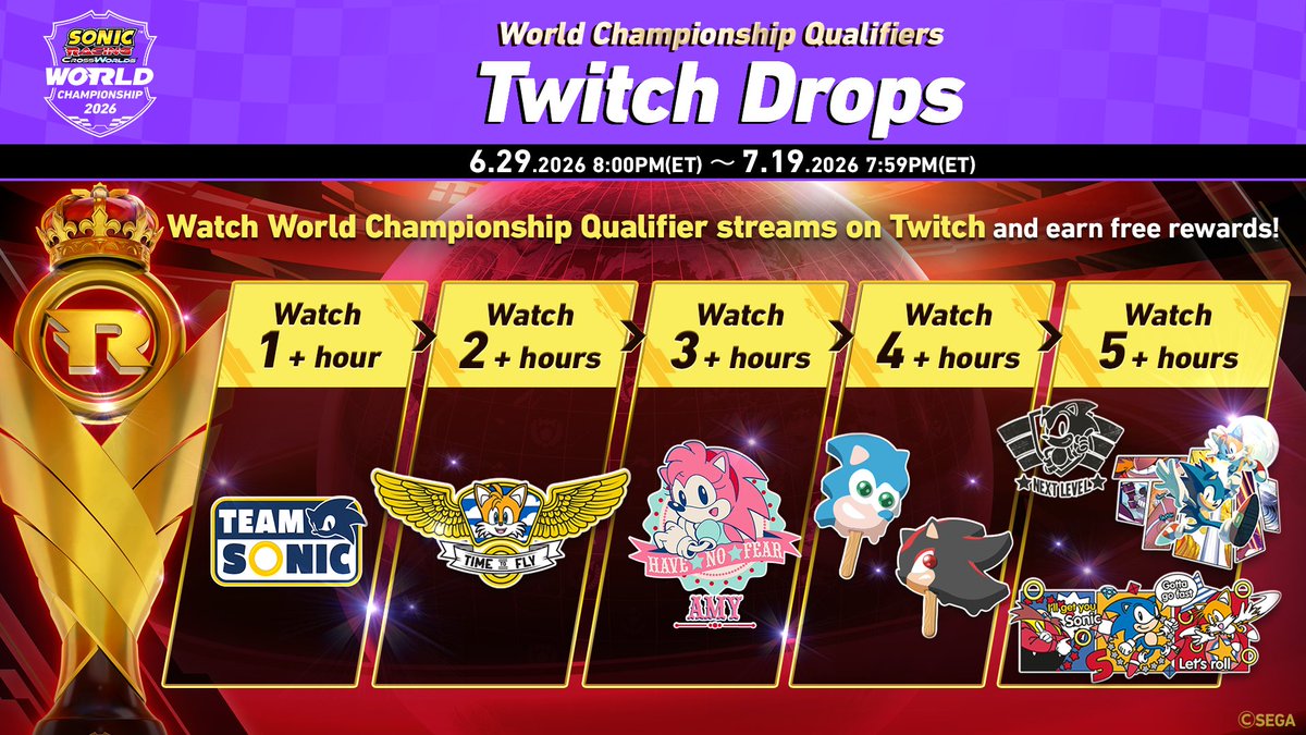 RaceCrossWorlds's tweet photo. Play at least one race in the World Championship Qualifiers and get a special decal. You can earn up to 8 more by watching featured livestreams on Twitch!

▼Check out the featured livestreams here:
https://t.co/hu1f0PgfuB

▼Qualifier details here:
https://t.co/yoIt7rMygd https://t.co/22127pua0v
