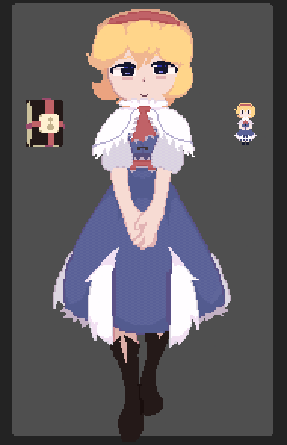 LemonJuiceForU's tweet photo. alice pixel #touhou #東方Project https://t.co/zpDMi7CitJ