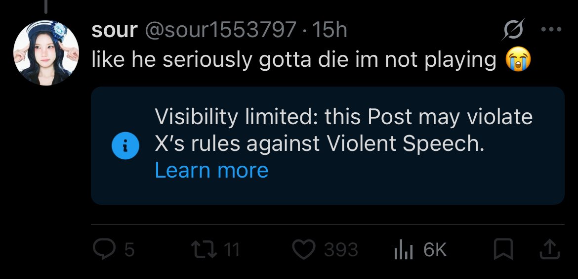 sour1553797's tweet photo. u got niggas out here retweeting child porn but I can’t hope for this mf death 😭 https://t.co/7zTUjPO8lk
