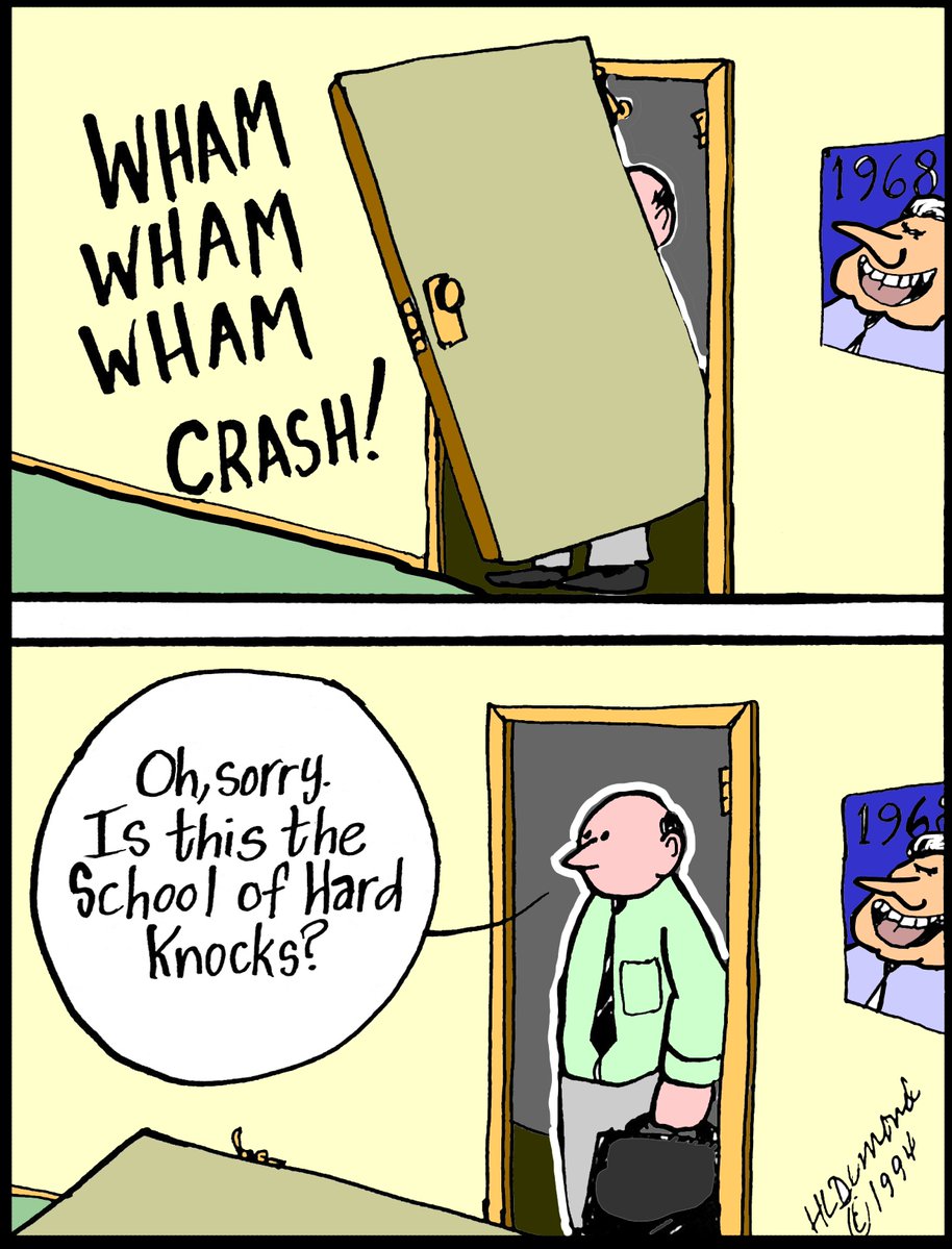 hankshighway's tweet photo. #HardKnocks #PandorasBox #ExcuseMe #Cartoon #comic https://t.co/W3ZFBWoRO9