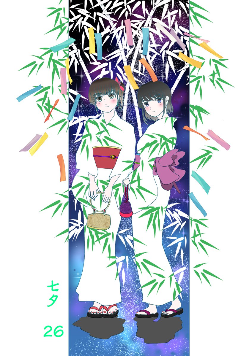 tky472's tweet photo. おはようございます。
今日は七夕ですね。
今のところ、こちらは曇り、このまま天気がもつかな・・・                  

#イラスト好きな人と繋がりたい #芸術同盟 #イラスト王国 #絵描きさんと繋がりたい https://t.co/6Mg2Fs5QD8