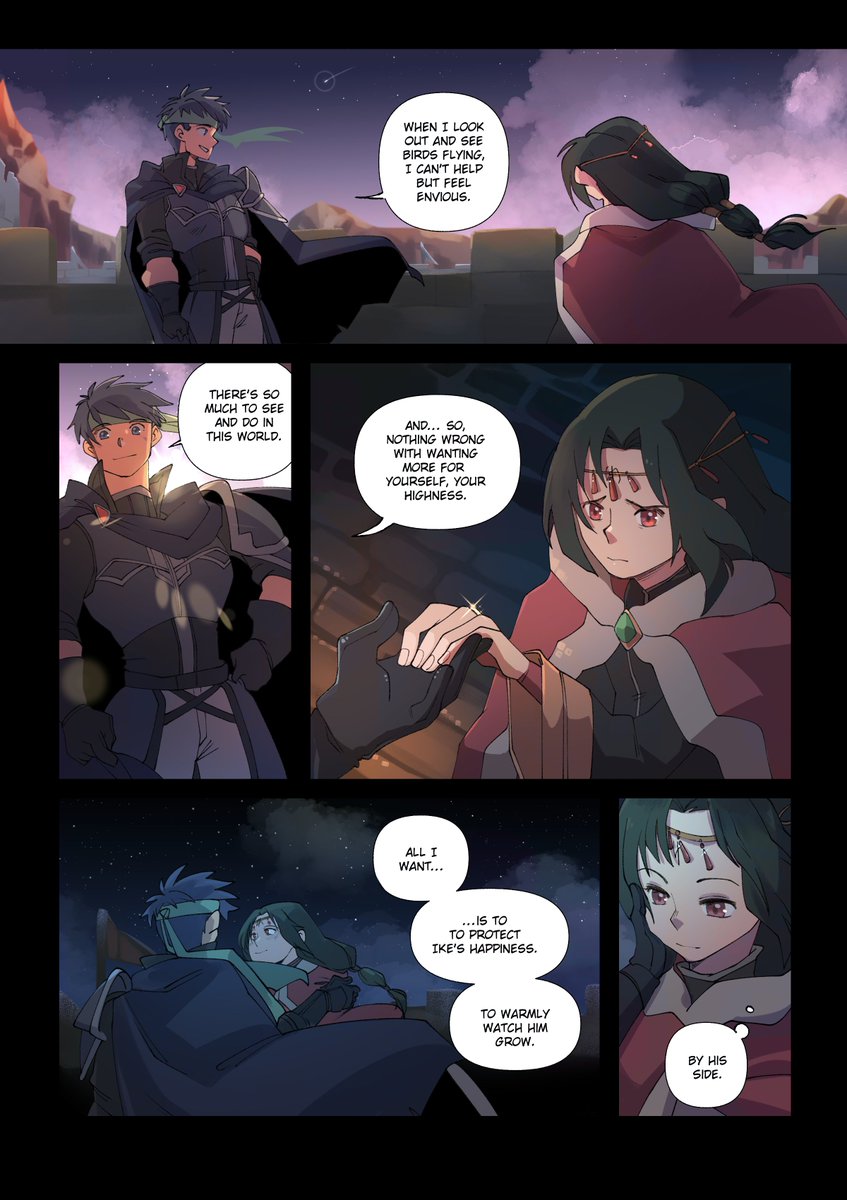 sagedcharm's tweet photo. I want to draw more IkeSoren comics... even though I make comics (original) I still find my writing a little embarrassing but I want to try. https://t.co/G0eqCTNhVQ
