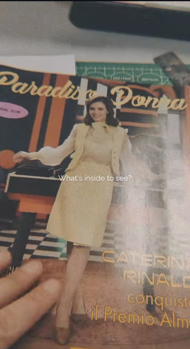 nessun___'s tweet photo. #IlParadisoDelleSignore 
Caterina stilista intervistata da Rosa Camilli https://t.co/fZ4U4lfEl8