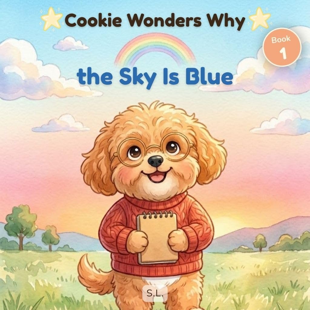 loones's tweet photo. Check out this book: "Cookie Wonders Why the Sky Is Blue: A…" by S.L., Loon https://t.co/BzU05iGXks https://t.co/nORwR030zq