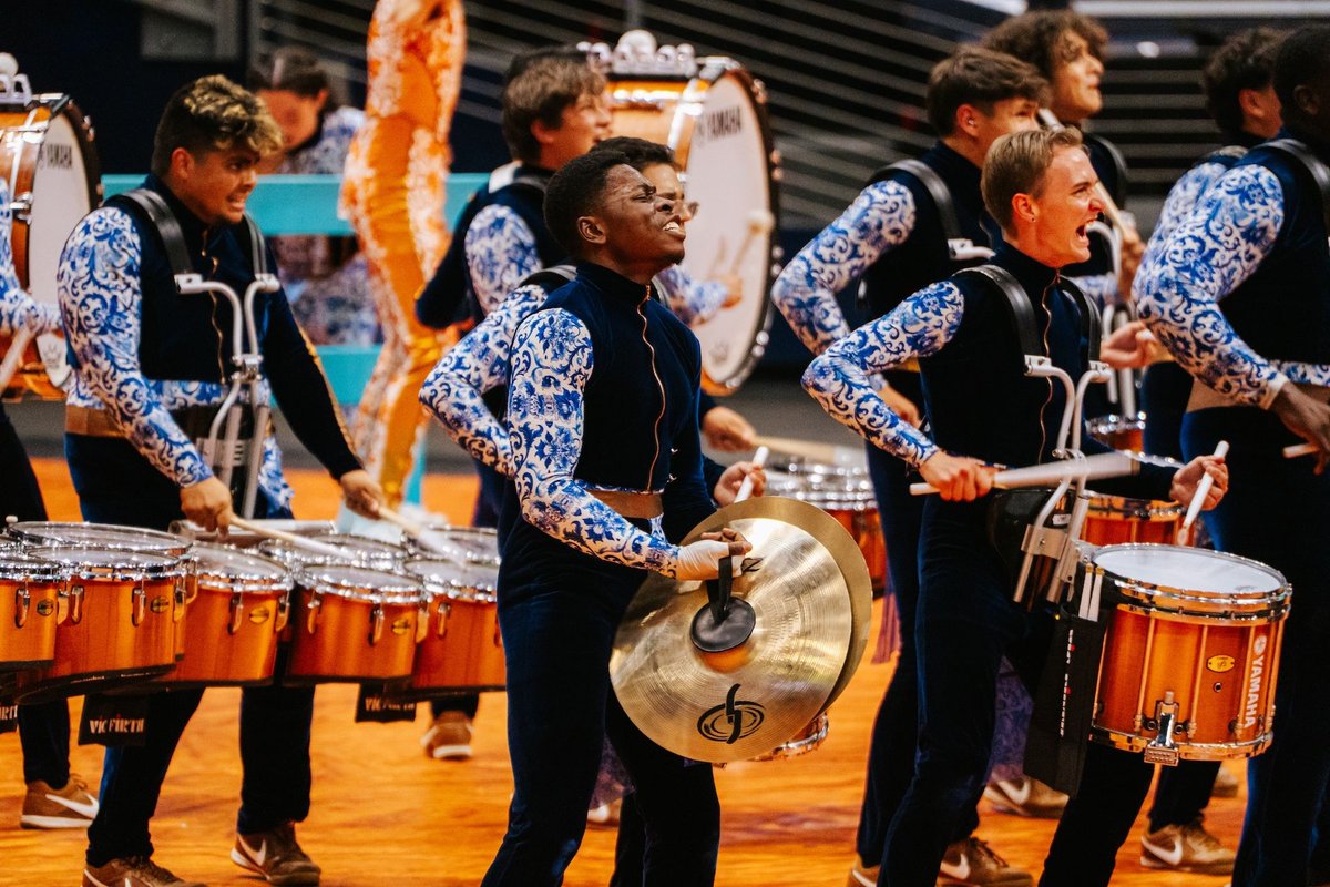 SeavineCo's tweet photo. Moments on the floor with Stryke Cymbal Line at WGI 2026!

#seavine #wgi2026 #dci2026 #wgi #dci https://t.co/xmHOU64SfK