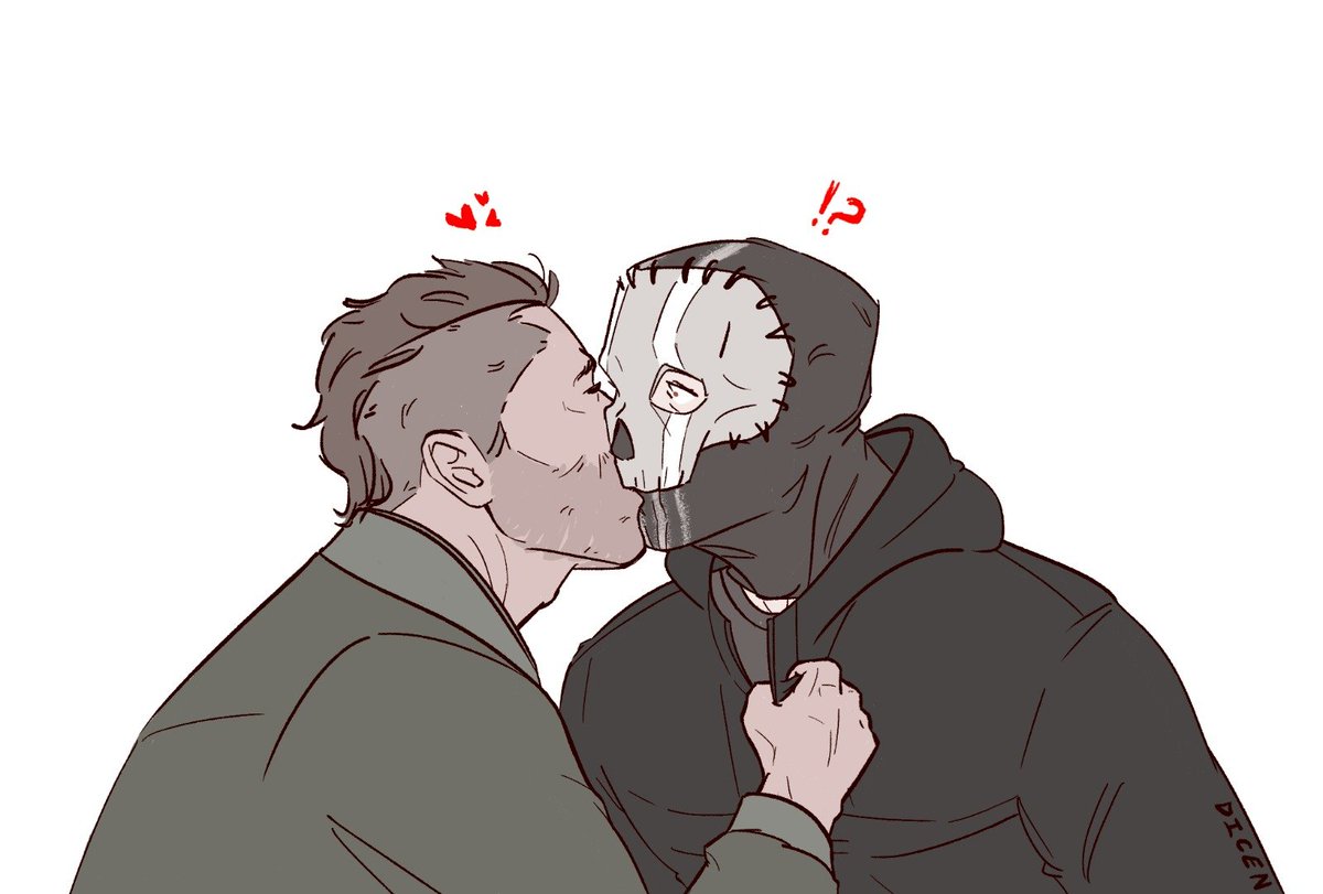 DicenDelirio's tweet photo. I think Ghost would be too scared of kissing Johnny... someone has to be brave

#cod #callofduty #mw2 #SimonGhostRiley #JohnSoapMacTavish #GhostSoap #Ghoap #SoapGhost https://t.co/QqL4EnQAyN