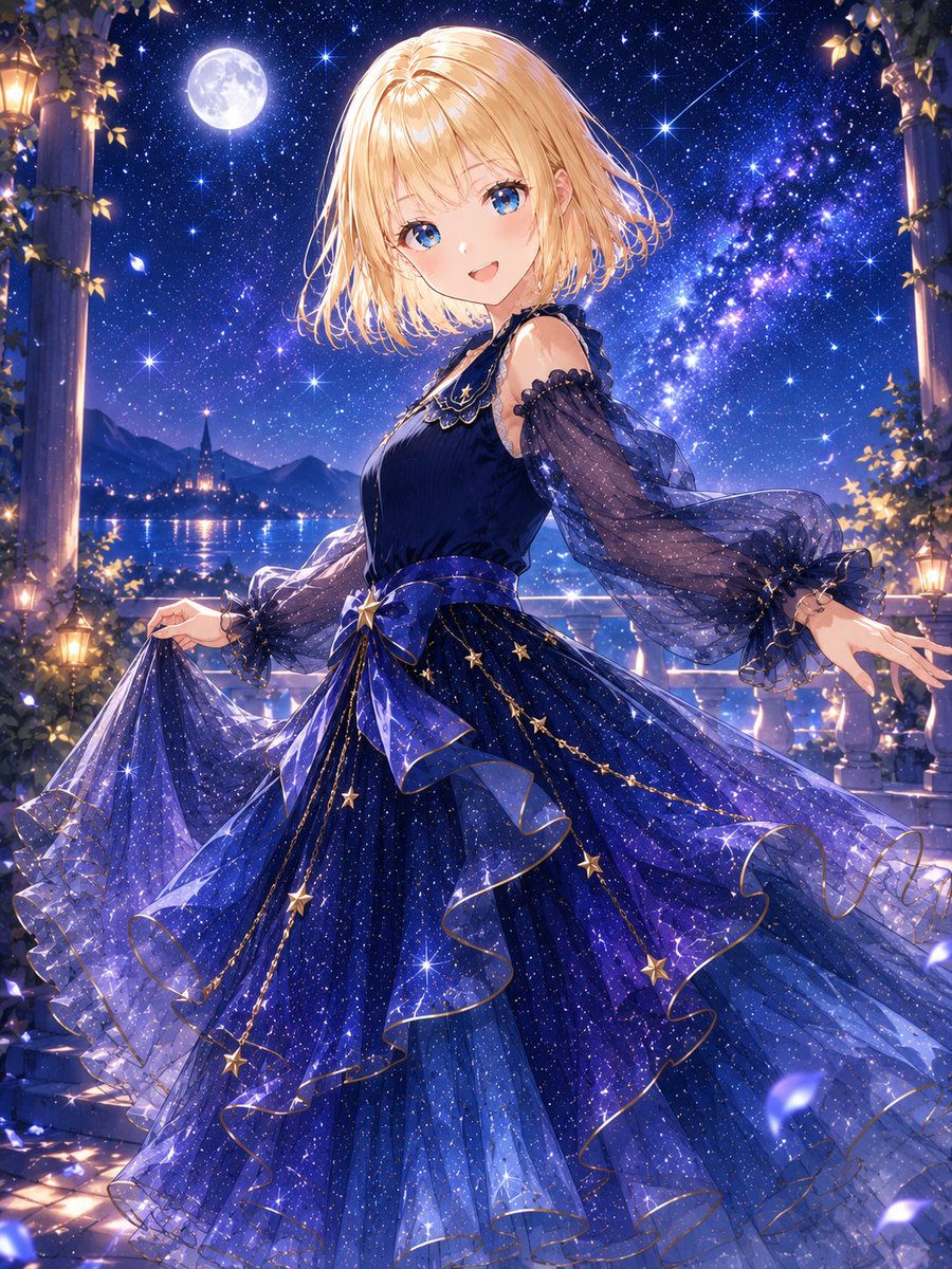 おはるんです。今日は七夕ですが何も用意してない。ドレスも多分完成 