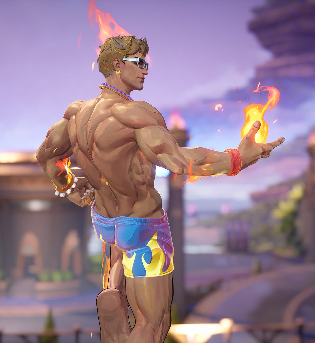 Volqen's tweet photo. WIP for a new torch summer edit https://t.co/mPsfAgd3T2