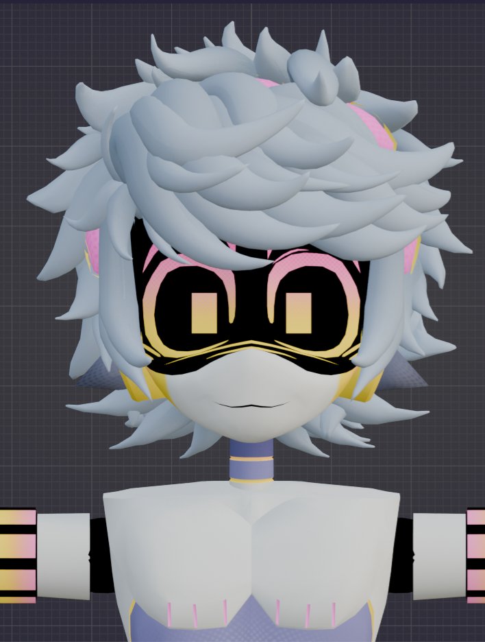 SD_F111's tweet photo. Niko N model update!
Expressions and shapekeys done! The blender wizard cooked up some DELICIOUS looks for you.
Which means....unity work has begun. We are getting closer to the finish line!
#mdtwt #MDPanicAu #vrchat #serialdesignationN https://t.co/EnbGnmLNHr