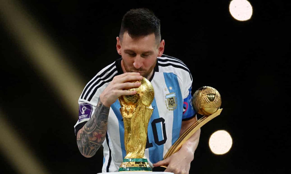 The_Bridge10's tweet photo. He was heavily mocked when he had no international trophy. They said his inability to win trophies for his international side makes him inadmissible in the discussion of great players. https://t.co/KZlrGgpjwn