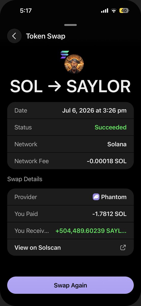 crypin223's tweet photo. #Saylor Can some explain how I got scammed? Don’t buy this coin https://t.co/991gAYlFPo