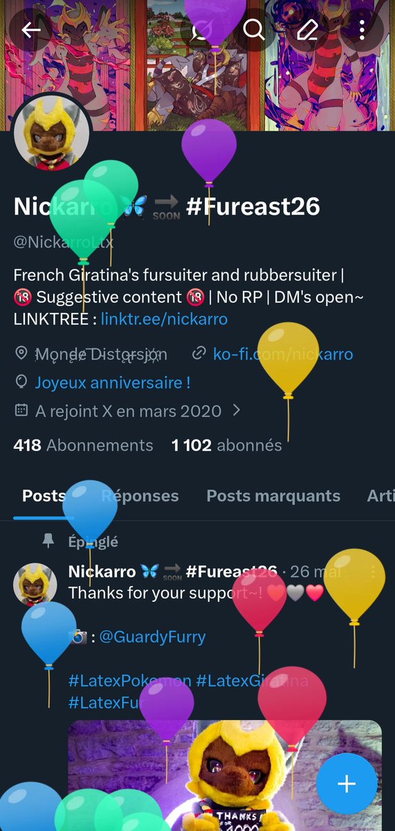Nickarro 🦋 🔜 #Fureast26 tweet media