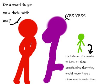 redsycat's tweet photo. Purple had been waiting for this moment for so long, but when Red likes someone, he still acts completely the same, and Purple couldn't figure out if he had a chance with Red or not 😭
And ñum, Redpurp https://t.co/itvukT0Oro