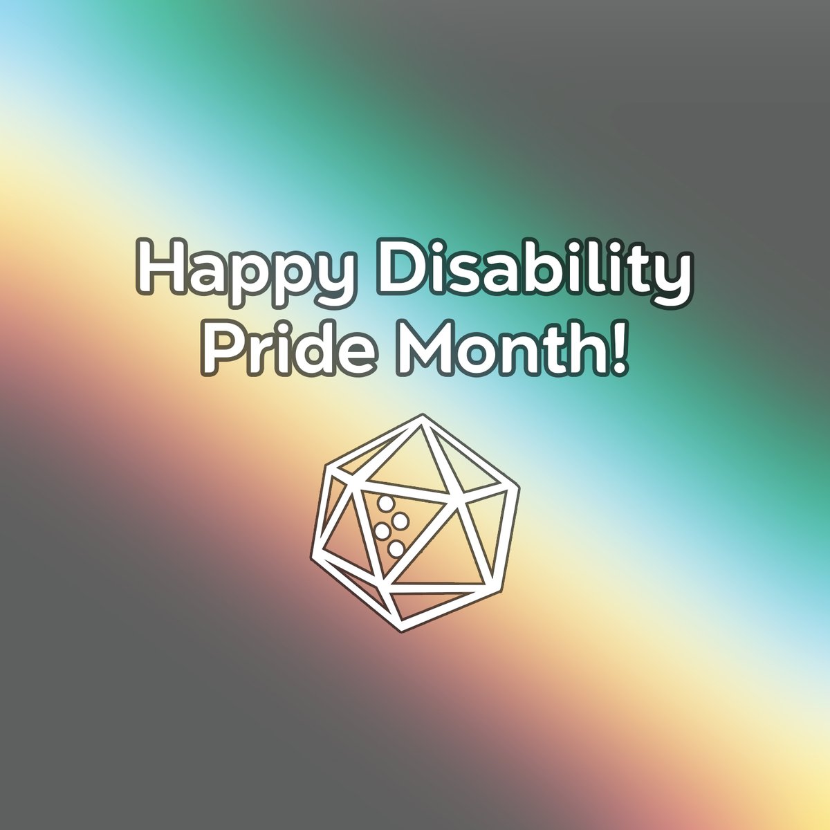 DOTSrpg's tweet photo. Happy Disability Pride Month to everyone who is proud of their identity and everyone who is conflicted on how they feel. 💙 May you have a month with accessible experiences, love, and understanding! https://t.co/jo9vtfDQRt