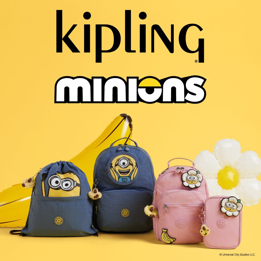 ccangelopolis1's tweet photo. Los minions llegaron a Kipling. No te pierdas su nueva collab.🍌 https://t.co/K908nBXtrm