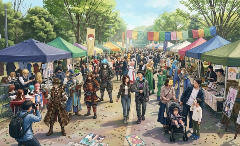 nomekoi_fes's tweet photo. 2026年9月6日(日)にイオンモールむさし村山（つむぐ広場）にて開催される【のめこいフェス】当日のおすすめイベント５選！
①実寸大パトレイバー
②多摩ツクマルシェ
③たまこマルシェ
④あにぱブース
⑤はたらく乗り物の乗車体験
↓あにぱブース https://t.co/uq6EhBVZc1