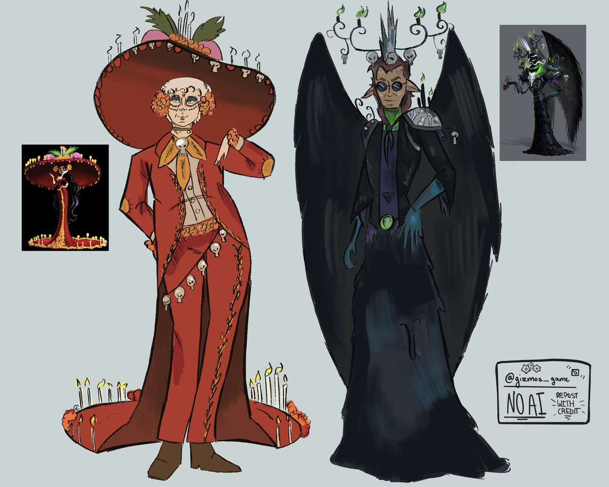 gizmos_game's tweet photo. I got bored and decided to color it 
#goodomens #aziracrow #thebookoflife https://t.co/3nUMs8ZPvs
