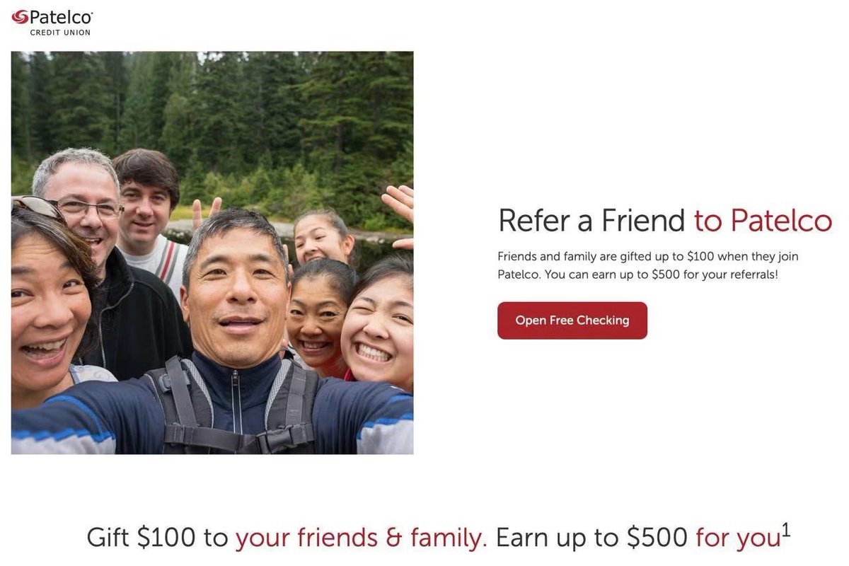 Marcelo_Mayol's tweet photo. Patelco Credit Union $100.00 Bonus
Here's a Fast and Easy way to make $100.00 from Patelco Credit Union! 💵💵💵
Referral Code: R8N4KXBC
https://t.co/uXKxS4vdCg

#DreamLife #FinancialFreedom #PassiveIncome #Money #Wealth #Travel #RetireEarly #DebtFree #PuertoVallartaLiving https://t.co/R4q6fy1Z6d