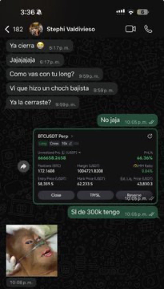 digitalbuzfarb's tweet photo. Mi hermana mayor (trader) no me tenía fé https://t.co/ucY2Wbp2ay