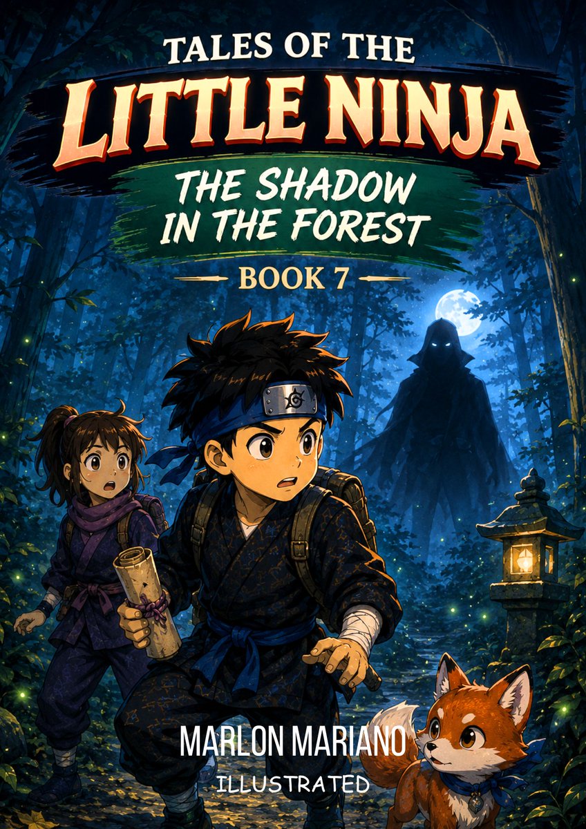 mmbizhub's tweet photo. TALES OF THE LITTLE NINJA - Book 7
The Shadow In The Forest - Illustrated
The Shadow in the Forest is an exciting tale of bravery and friendship that encourages young readers to face their fears and seek the truth. https://t.co/2XsJgiCZxt https://t.co/Gr5WGWLMLo