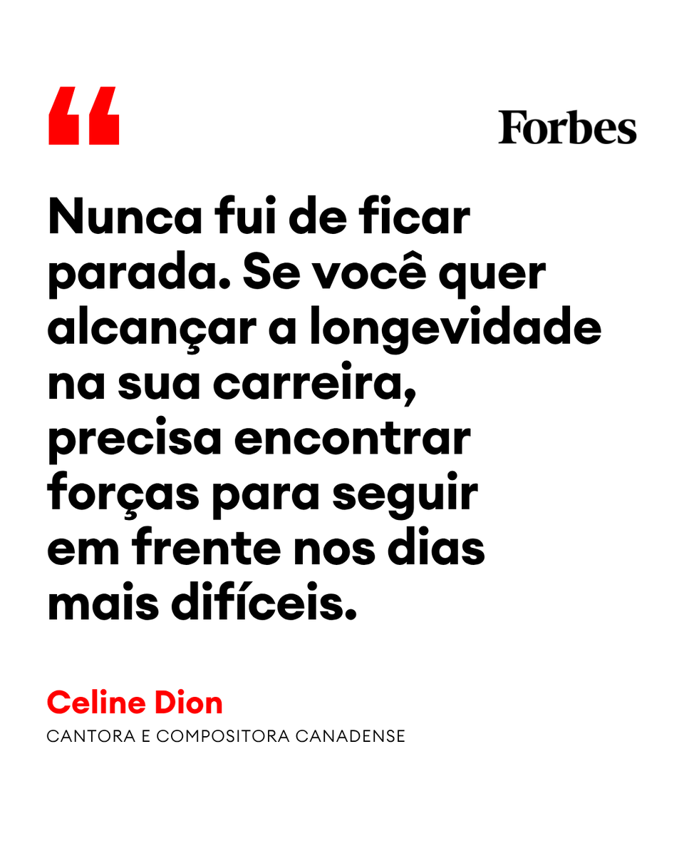 ForbesBR's tweet photo. Celine Dion é uma cantora e compositora canadense, famosa por sua potente voz e por figurar como uma das artistas recordistas em vendas de discos na história da música.

#CelineDion #Sucesso #Objetivo #FraseDoDia #ForbesBr https://t.co/25wTtxomzK