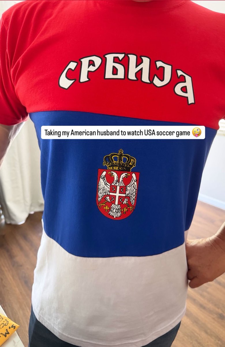 katarinatheG's tweet photo. Serbian zet on point 👌🏻🤣❤️ https://t.co/yovRLe7H2c