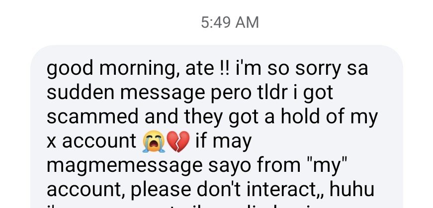 choiduckyy's tweet photo. PLEASE HELP RT! 

hello! just in case yall receive a similar message on the second picture from @_hwangflora's account PLEASE DO NOT ENGAGE. she got scammed and her account was hacked by the scammers, thank ü. https://t.co/ZflLfp8fpQ