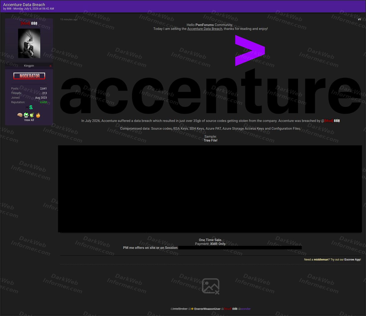 DarkWebInformer tweet picture