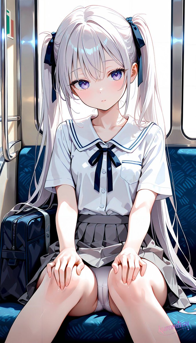 昨日は結局寝ちゃったから、これなら寝ない……よね？💤」 るな 💜 SFW
