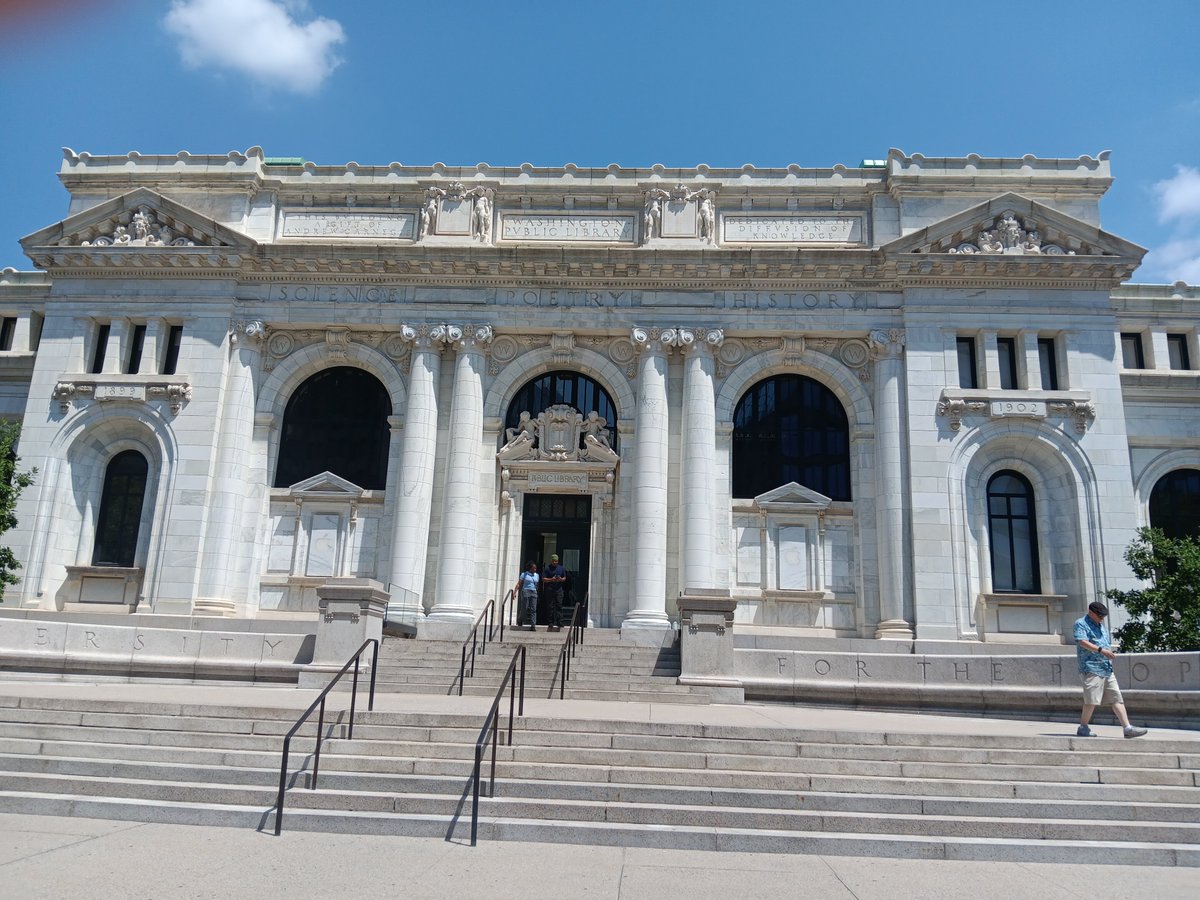 GSarita's tweet photo. The Carnegie Library at Mt Vernon Square in Washington DC, photo taken on June 30, 2026. https://t.co/1uGI0KIajn