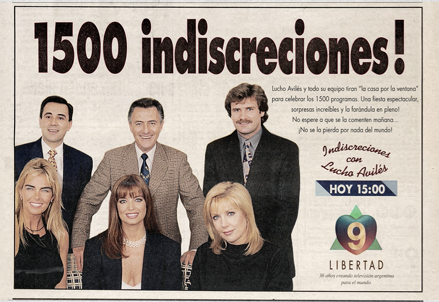 resistearchivo's tweet photo. 1500 indiscreciones.
#UnDiaComoHoy #Julio1996 #Hace30años https://t.co/bChNivPExD