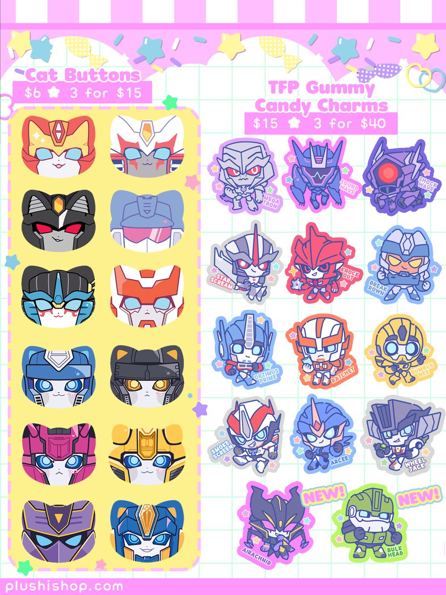 plushisheep's tweet photo. IT'S DONE!!! Here's my TFcon Toronto catalogue!💖 Also doubling it as the shop drop post for July 17th! Leftover plush sales will be at the end of the month.

Pls look through my 100 pages of Transformers merch (1/3)⬇️ See you there!!! https://t.co/xk6RCJPEiL