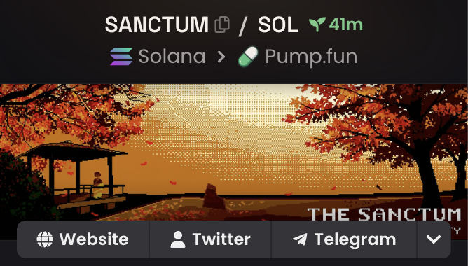 TheSanctumGate's tweet photo. Dexscreener has been updated with all out socials. 

Docs can be found here: https://t.co/GhFJU4ZgjZ https://t.co/ls4IVGaJy0