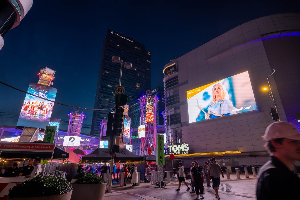 riotgames's tweet photo. Thank you for partying with us at Anime Expo! 🎉

Whether you saw yourself on the cosplay billboard, attended a community meetup, or just showed up to hang with your friends, we’re so glad we were able to see you over the weekend. #AX2026 https://t.co/IYCtDBIMVg