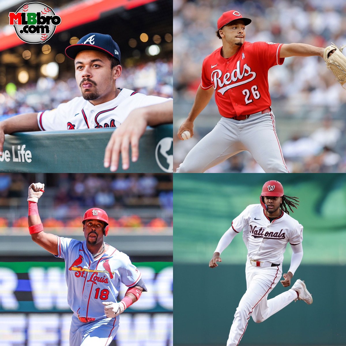 kambrice1tv's tweet photo. The 2026 MLB All-Star Game features 8 Black players, the highest total in over a decade.

From James Wood to Chase Burns, the next wave of talent is stepping onto baseball’s biggest stage. https://t.co/l9uEe3UvTy