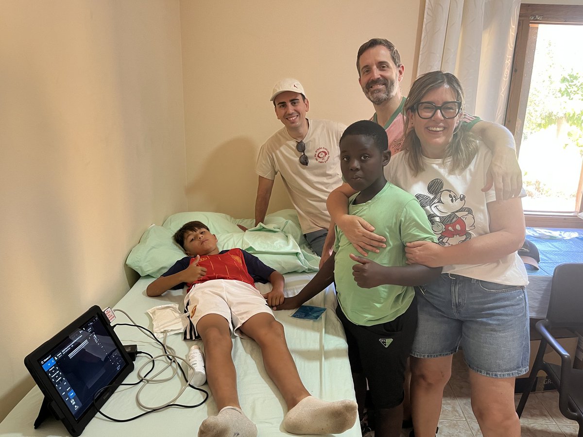 hemofilia_cat's tweet photo. Avui el Dr. Berrueco i el Dr. Estival de @SJDbarcelona_ca han vingut a les colònies d'@hemofilia_cat i han pogut revisar alguns nens. Moltes gràcies pel vostre acompanyament!
@HemostasiaStPau
@Hemato_Vhebron @SJDbarcelona_ca
@wfhemophilia https://t.co/8E2uJDnuZK