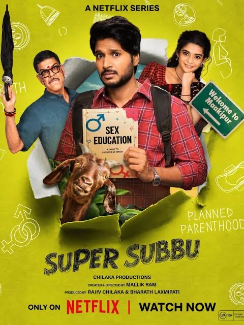 yolohappyme's tweet photo. Just watched #SuperSubbu  entertaining series🎬👏🏼👏🏼👏🏼

it’s a complete entertainer! Started watching with zero expectations but it hooked !!🔥

It beautifully blends social drama, sharp commentary, deep family emotions, satire, romance & natural comedy.
Relatable story of Subbu also feels like the life of so many out there.

@sundeepkishan thoroughly enjoyed @getupsrinu3 entertaining riot 🥳🥳raw rustic unna village people tho alanti topic ni super ga handle chesaru..kudos👏🏼👏🏼@MallikRam99 

#Netflix
#SuperSubbu