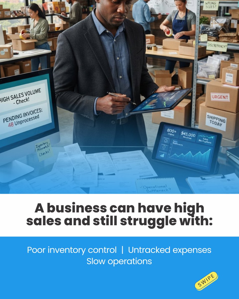 MajFintech's tweet photo. The top 100 companies in the world don't just measure what comes in, they measure what goes out and also what keeps the business operating at maximum capacity.

If you're only aware of what comes in, then you can only see a part of the full story. https://t.co/PnRDlITSYV