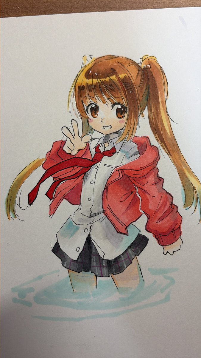 oishikute_cool's tweet photo. 漫研のとき描いたキャラを思い出しながら描いた https://t.co/pjNxGjPH2H