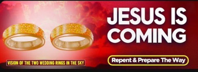 Benhams_'s tweet photo. #RebukeOfGodIsLove
THE LORD is saying that we should be heavenly focused because;

There will rewards in heaven 
HE will give Glorious bodies to those who will be found holy when rapture takes place https://t.co/u9rUgSyehm